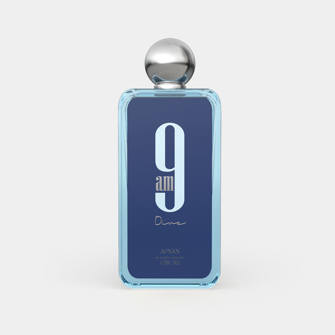 Afnan 9AM Dive EDP bottle
