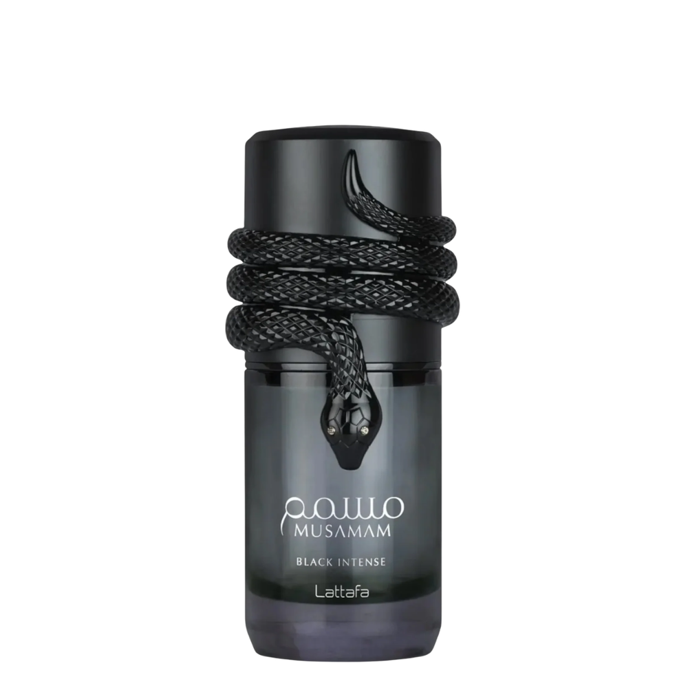 Lattafa Musamam Black Intense EDP Decant